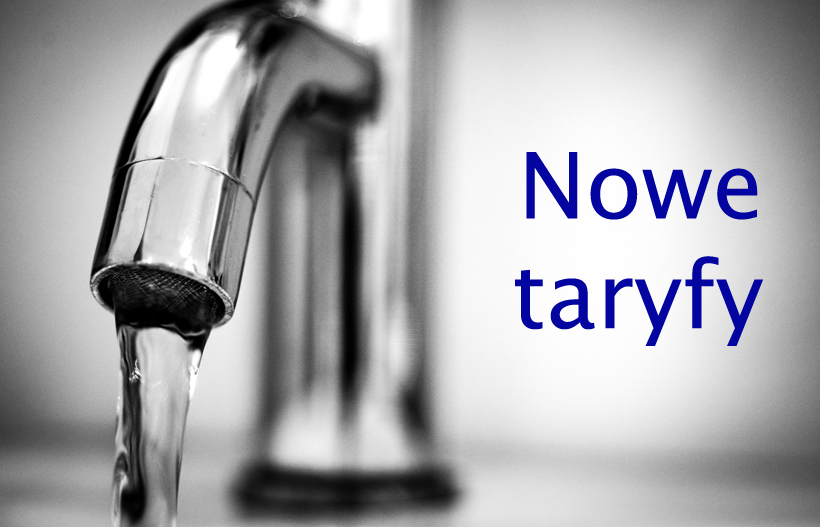 Nowe taryfy za wodę i ścieki